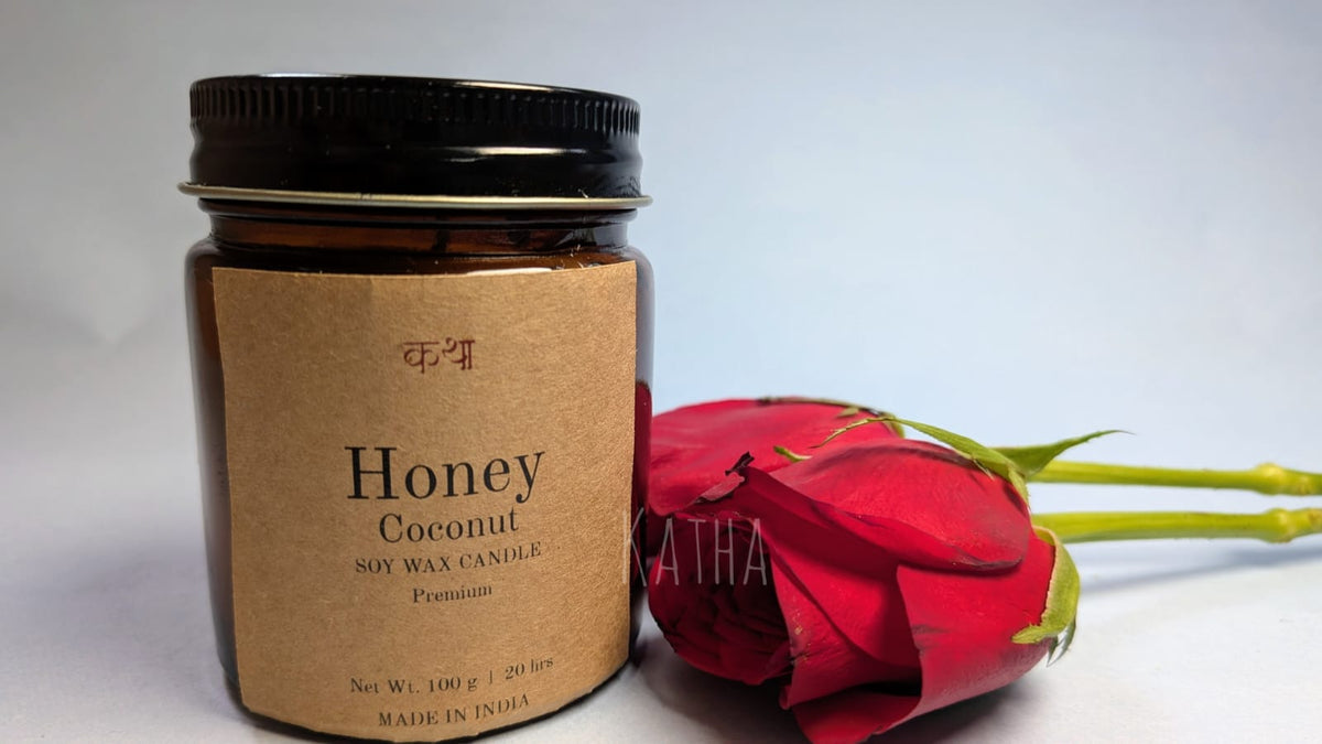 Premium Honey Coconut Jar Candle