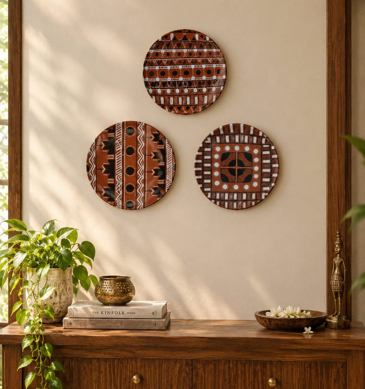 Handcrafted Kalaa Wall Plates